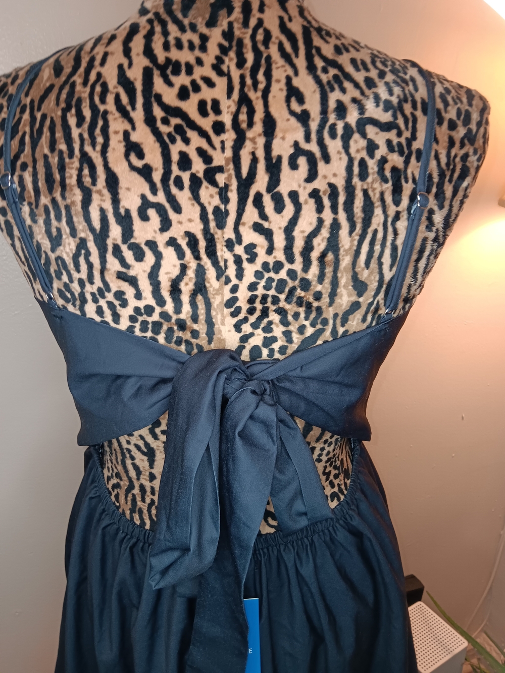 Cupshe Black to White Ombre Maxi Dress with Twist Front - Picture 12 of 14